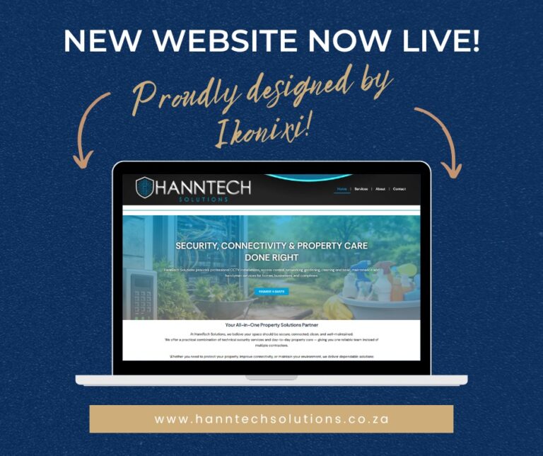 HannTech website design launch