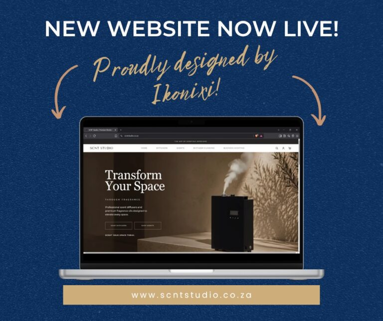 scnt studio website design launch